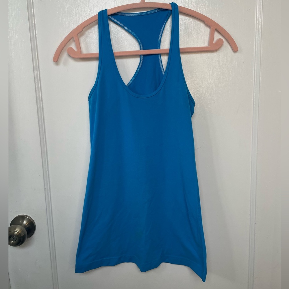 Lululemon Blue Racerback Tank size 4
